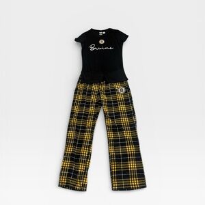 NWOT NHL Bruins Pajama Set Women's Medium